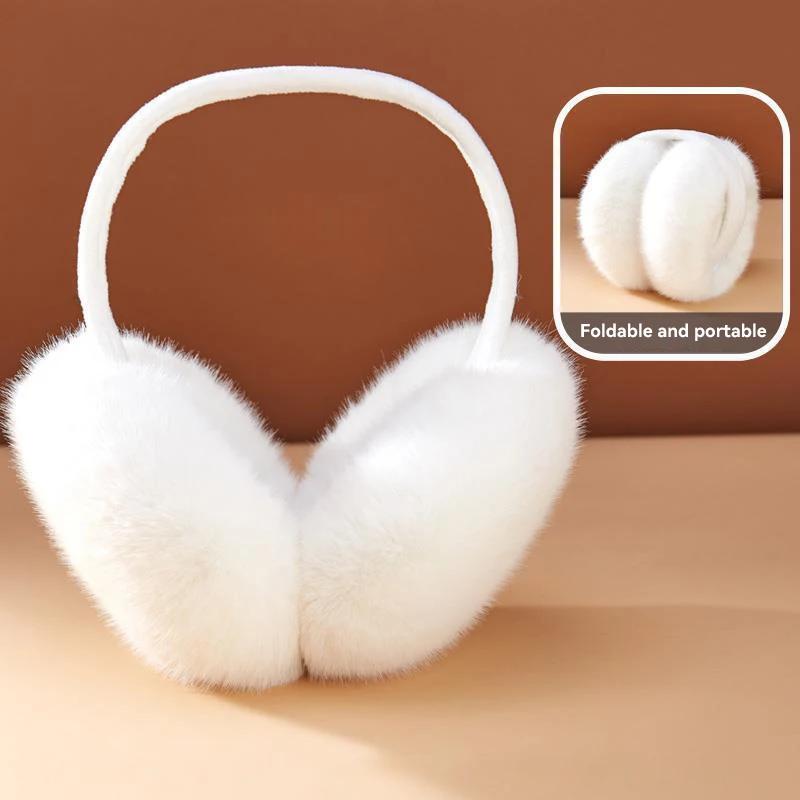 Solid Soft Plush Ear Keep Warmer Winter Earmuffs for Women Men Fashion Outdoor Earflap Protection Ear-Muffs Cover Good Effect
