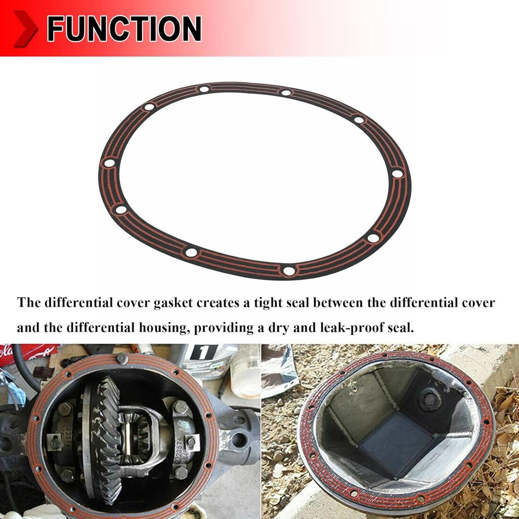 D035 Differential Cover Gasket Fit For Jeep Wrangler 1984-2007 Dana 35 Rear Axle