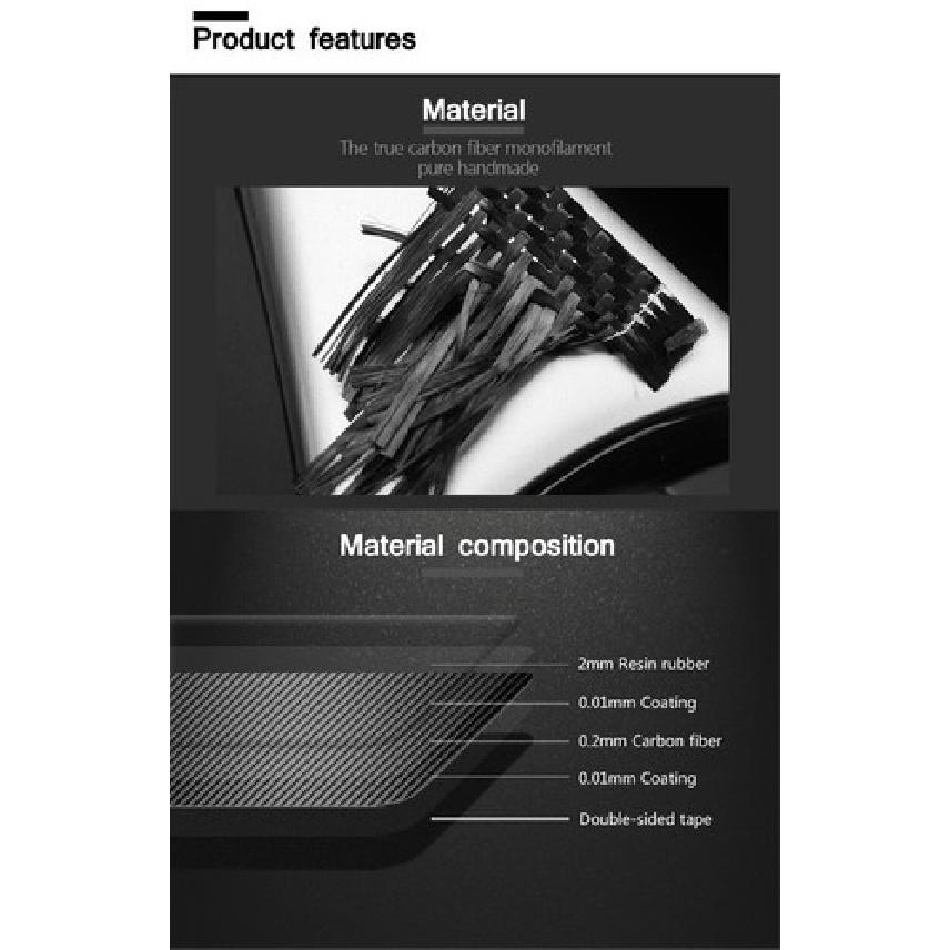 Carbon Fiber Auto Car Sticker Storage Box Panel Cover Decorat Decal For BMW F10