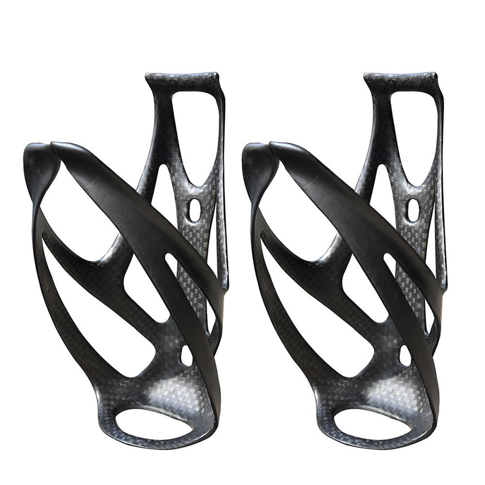 New 3K/UD Carbon Fiber Road Bike Bicycle Reliable Cycling MTB Drink Water Bottle Holder Cage Bottle Rack Bicycle Accessories