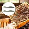 2x Stainless Beekeeping 9 Frame Spacing Accuracy Tool Ergonomic Design Suitable for Efficient Multiple Frame Measurement