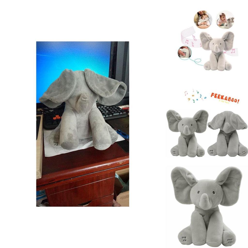 Animierter sprechender Guck-Guck und singender Elefant Baby Kinder Bildungsgeschenke