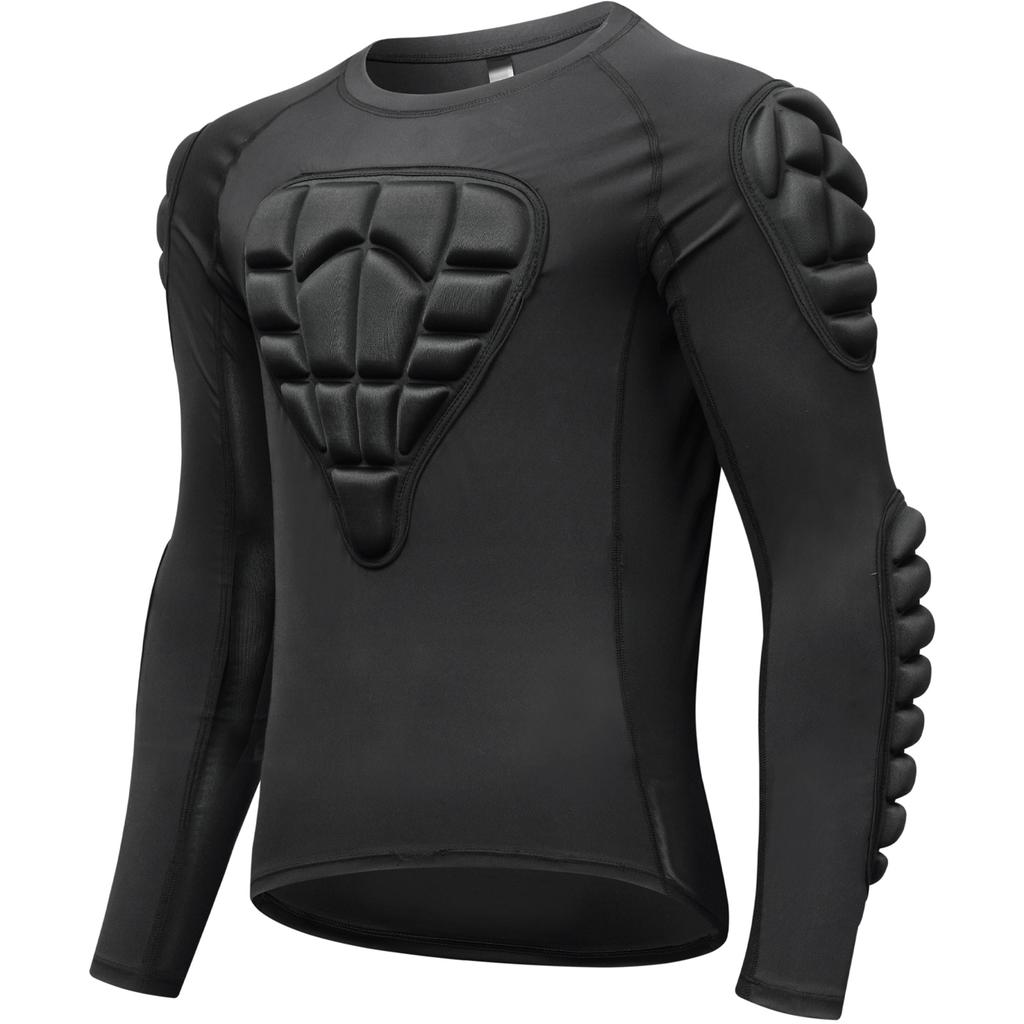 Motorcycle Armor Jacket EVA Foam Protection Chest Breathable Skin friendly for Protection in Riding Rugby Football and