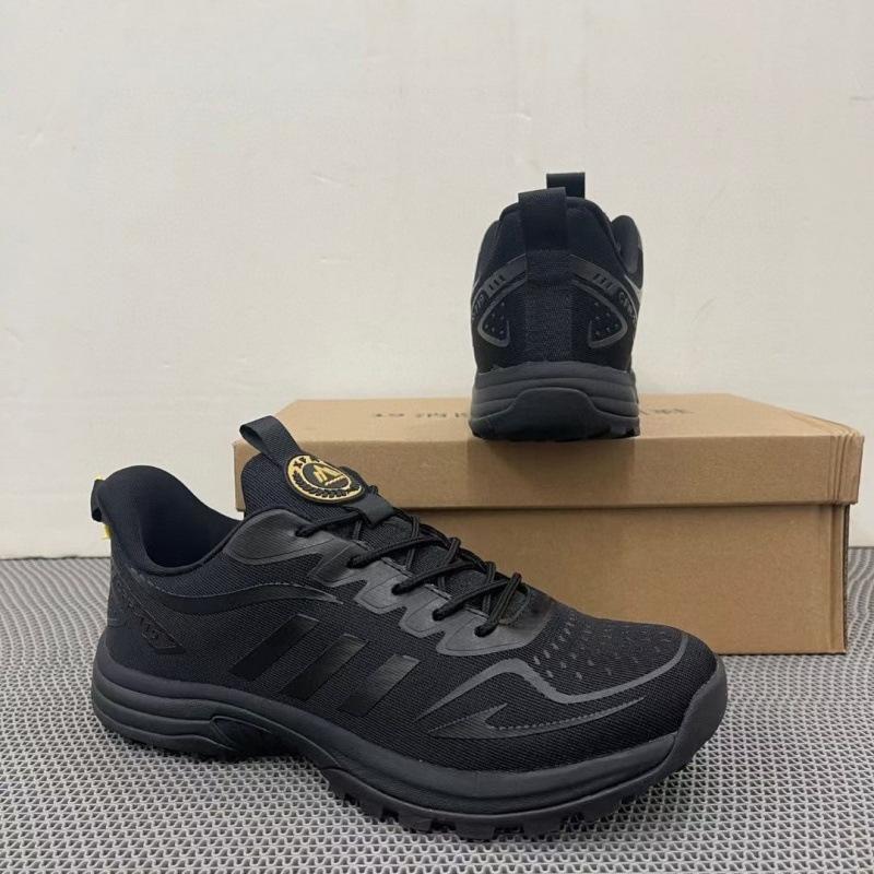 Genuine third-generation fire emergency rescue training shoes men's outdoor black lightweight running physical training shoes