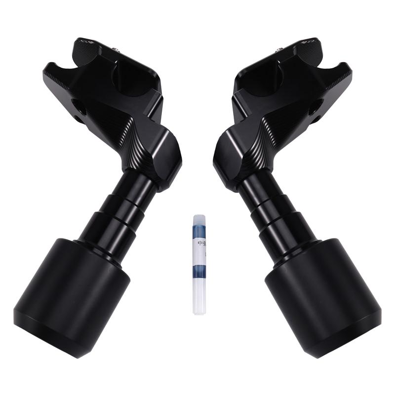 

NEW-Accessory Motorcycle Frame Sliders Engine Protection Cover Crash Pad Protector Guard For CFMOTO 450SR 450NK чорний