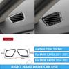 For BMW X3 F25 2011-2017 For X4 F26 2014-2017 Accessories Interior Dashboard Gear Outlet Full Set Kit Carbon Fiber Cover Sticker
