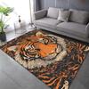 Multiple Sizes Fierce Tiger Head Carpet for Living Room Bedroom Sofa Home Decor Non-slip Floor Mat Modern Rugs Fast Shipping