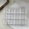 Plastic Nail Charms Case Detachable Grids Jewelry Organizing Box  Nail Rhinestone