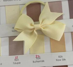 Children'S Versatile Xiaoqi Small Bow Solid Color Rubber Band Hair Band Baby Headgear Girls Hair Accessories 028
