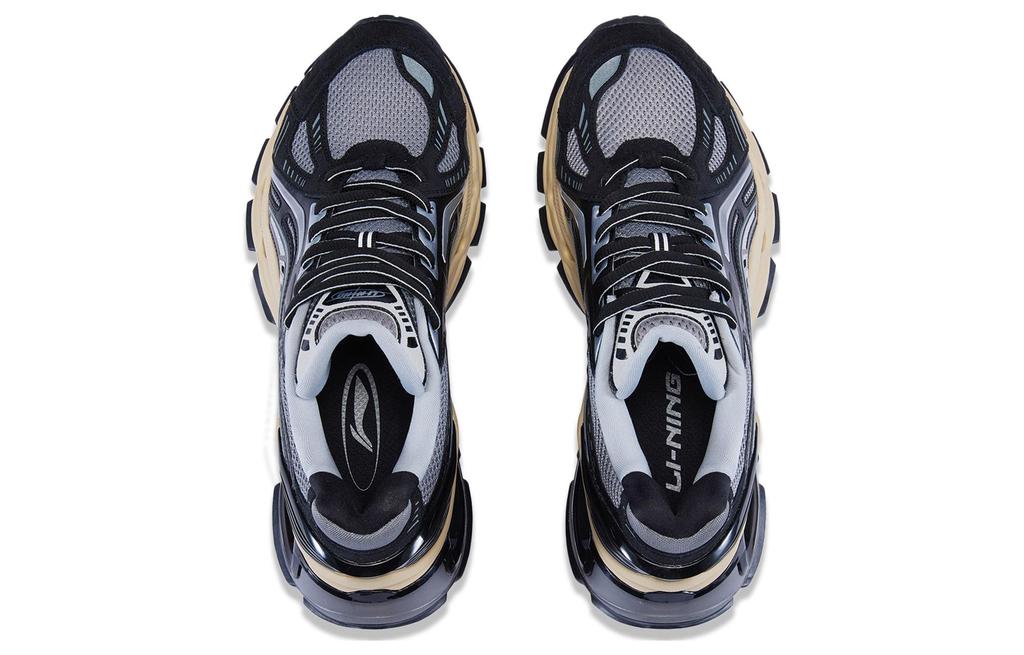Li Ning Furious Rider BOW Slip Resistant Low top Running Shoes Men's Gray AZGT067-1