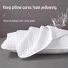 Pillow Core Protector: Sweat & Dirtproof 100% Cotton Thickened Pillowcase, Single Pack, Washable Pillow Cover