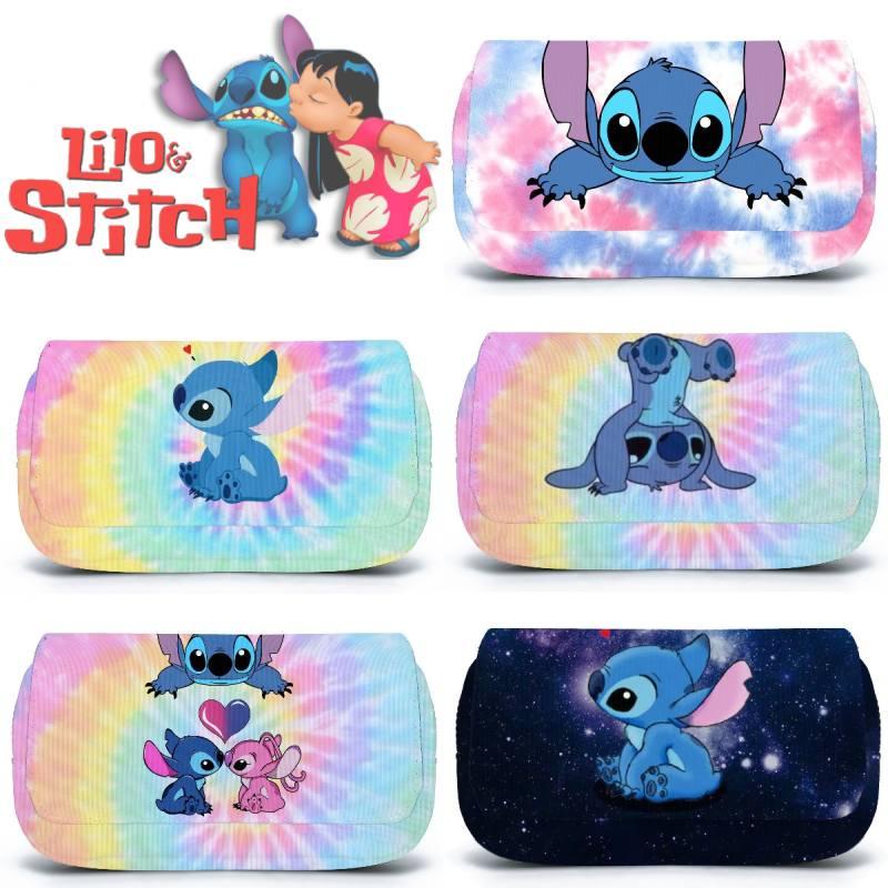 Stitch Character Pencil Case For Students Breathable And Popular 20-35l Capacity