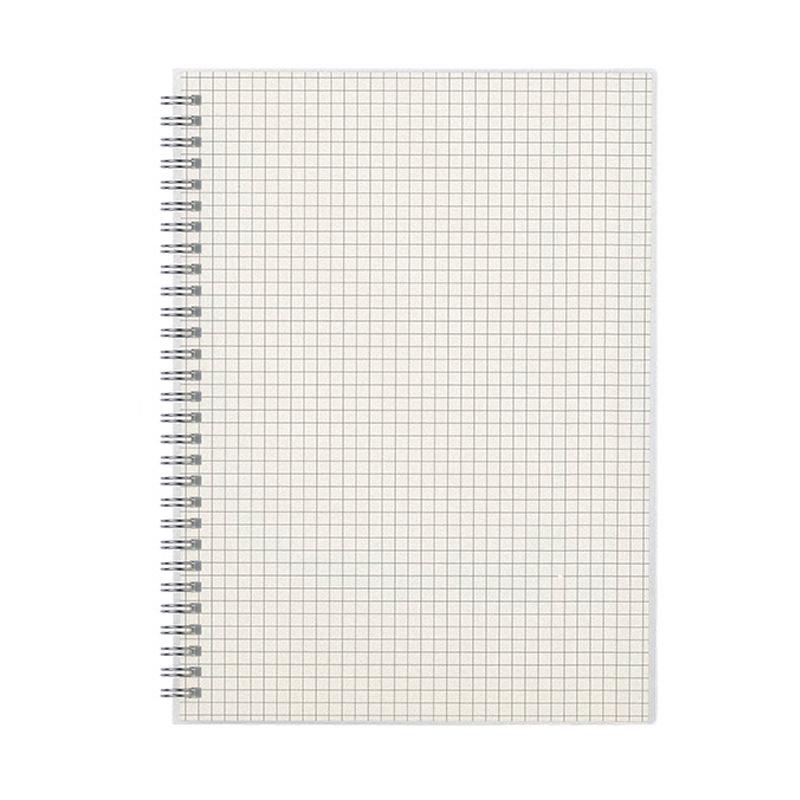 Verdicktes B5 College-Schüler-kariertes Notizbuch - A5 leeres Tagebuch