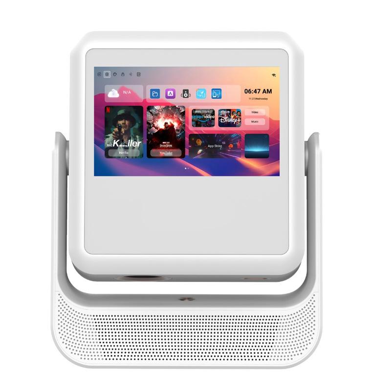 

Germany 2026 Ultra HD Smart Touch Dual Screen Projector with Gimbal for Home Use UK Standard