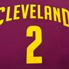 adidas X NBA Collaboration Cavaliers Kyrie 2 REP Print Round Neck Pullover Comfortable Basketball Jersey Unisex Jersey Burgundy 7818A-327-AEB1515