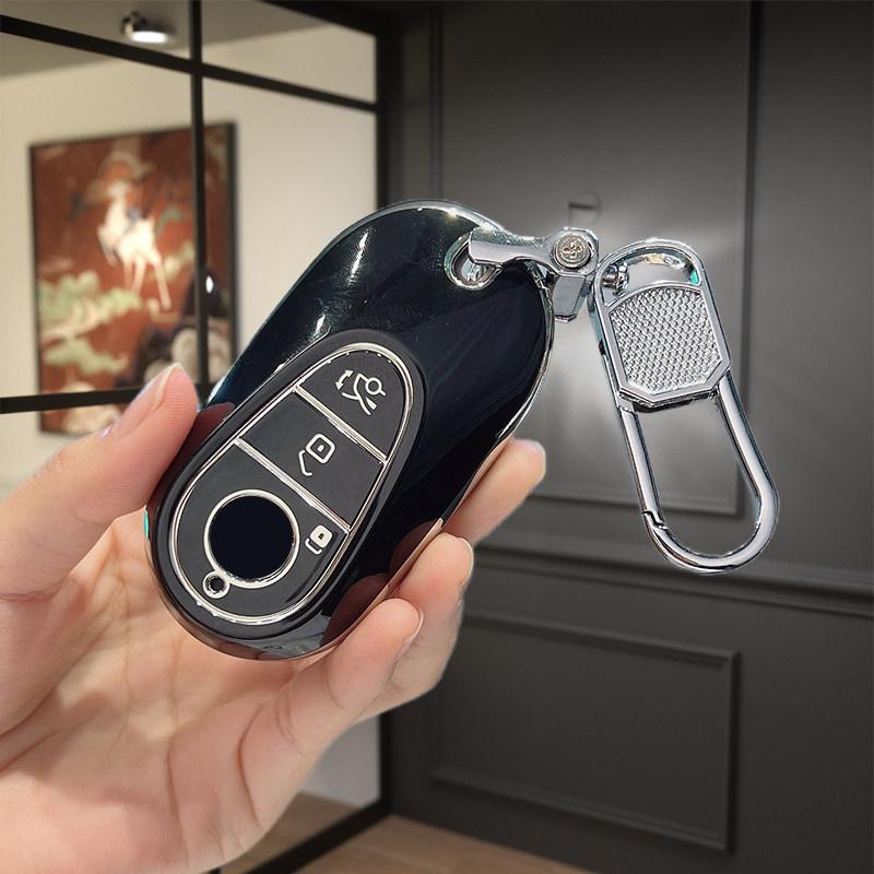 Auto Car Key Case Keyless Protector Tpu Shell Fob Protector For Mercedes Benz C300 S400 S450 S500 C S Class W206 W223 S350 C260