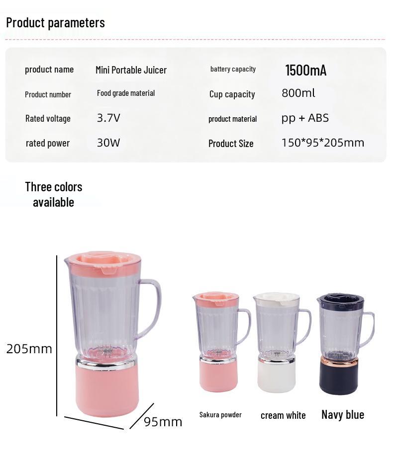 Storcător Blender Portabil Electric Multifuncțional pentru uz Casnic - 26 Modele