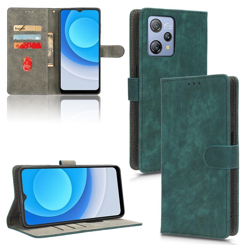 

Чехол-книжка для Blackview A53/A53 Pro из искусственной кожи, защитный чехол для всего корпуса, противоударный, с [блокировкой RFID] for Blackview A53/A53 Pro зелёный