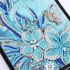 5D Diamond Painting Notebook Embroidery Diary Book 50 Pages Butterfly & Flower Pattern DIY