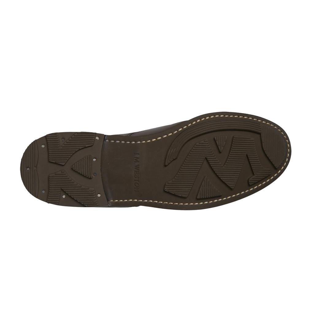Weston Golf Derby Business Dark Sizes D J.M. #641A Men's Shoes, Brown, 25.5cm-26.0cm, (Used)