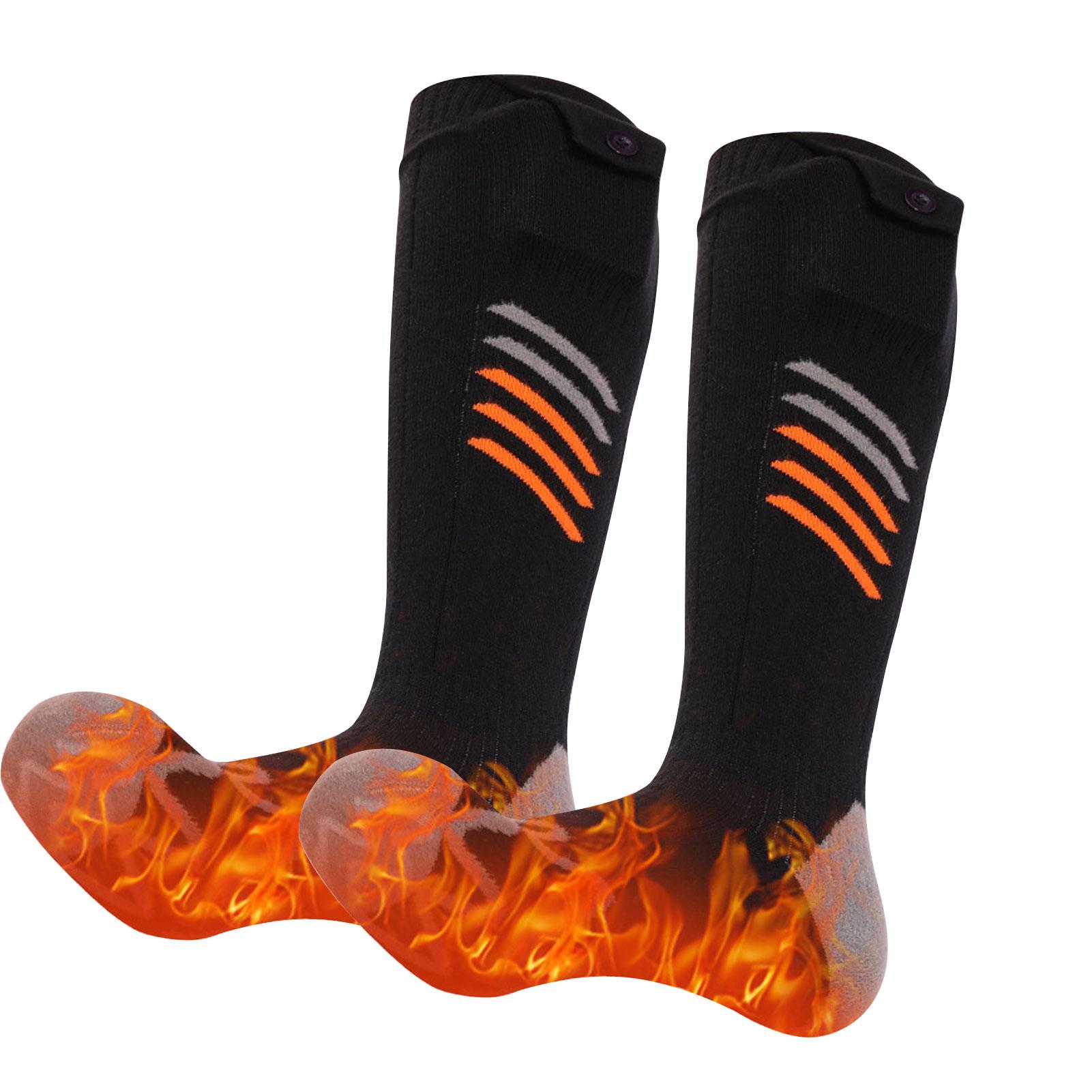 

Носки с подогревом для мужчин и женщин, 3 уровня температуры, управление через BT-приложение, нагрев на 360 градусов, аккумуляторные, моющиеся