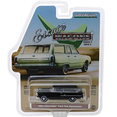 Greenlight 164 SCALE ESTATE WAGON SERIES 3 “1955 CHEVROLET TWO-TEN HANDYMAN (ONYX BLACK)”