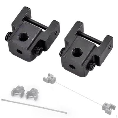 Scroll Saw Holders Metal Upper Lower Sturdy for Precision Steel Pin-less Adapter