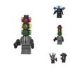 Lg1011 Toilet Man Vs Surveillance Man Series Mic Man Signal Light Man Assembly Building Block Toy Bag