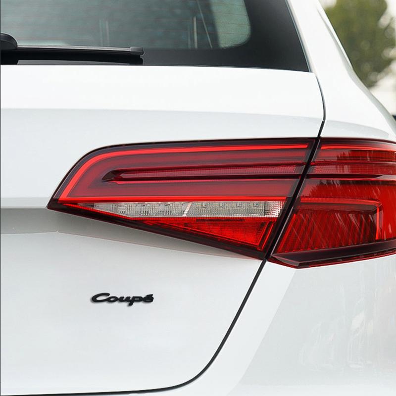 Car Emblem Metal Coupe Badge Logo Body Decals Sticker For AMG VW Auto Accessories