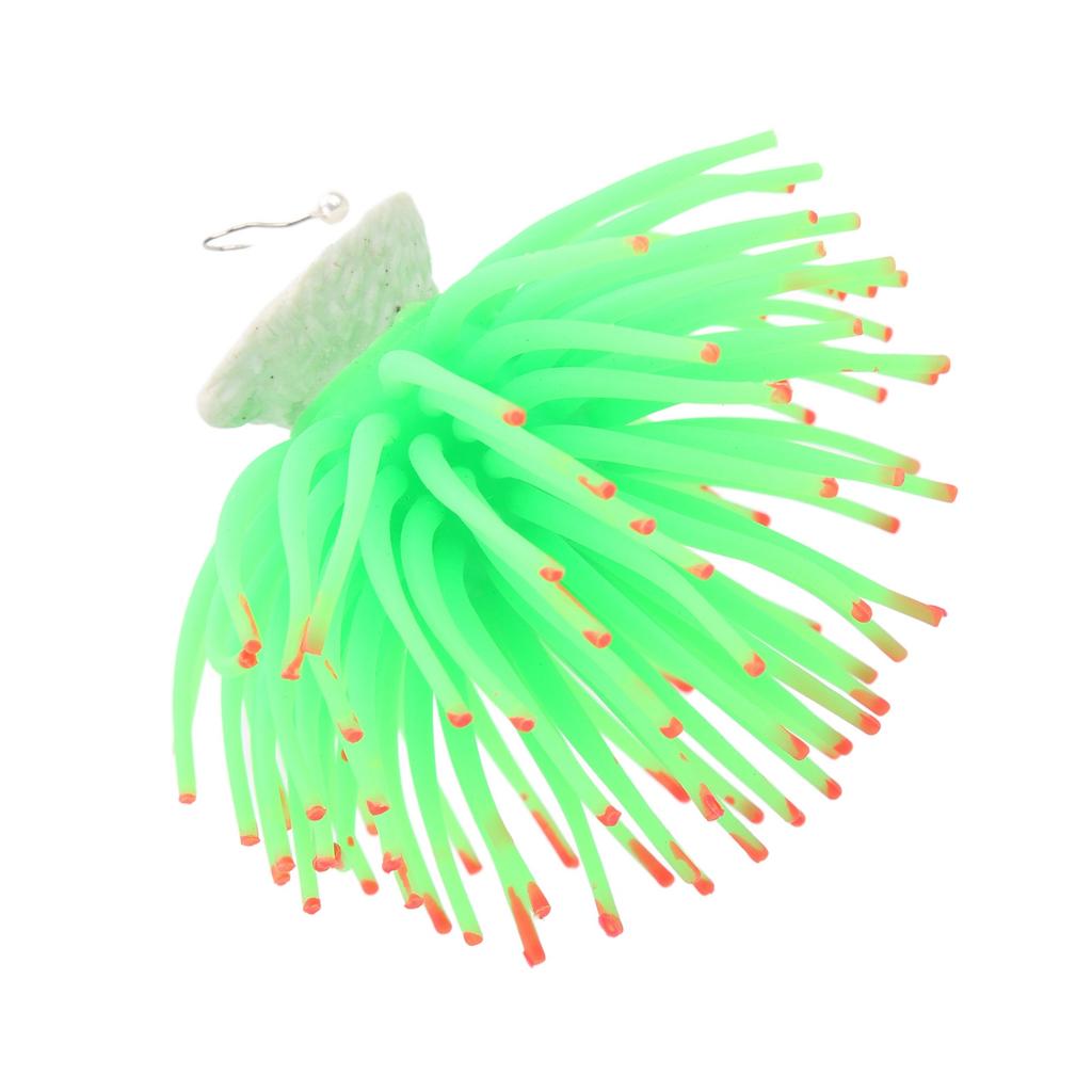Simulation Luminous Coral Safe Beautiful Durable Coral Decoration for Fish TanksGreen