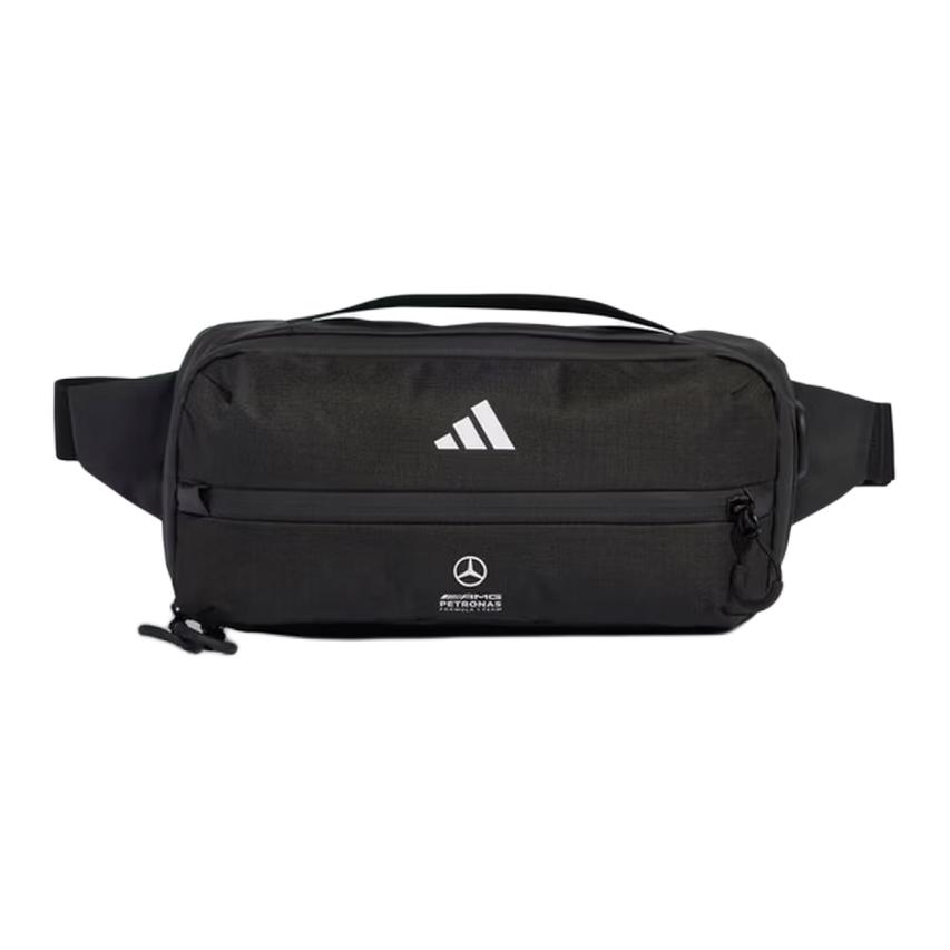 

Adidas Mercedes - Amg 2L Brand Logo Fabric Waist Bag Unisex Waist Bag Black KF1776 Black