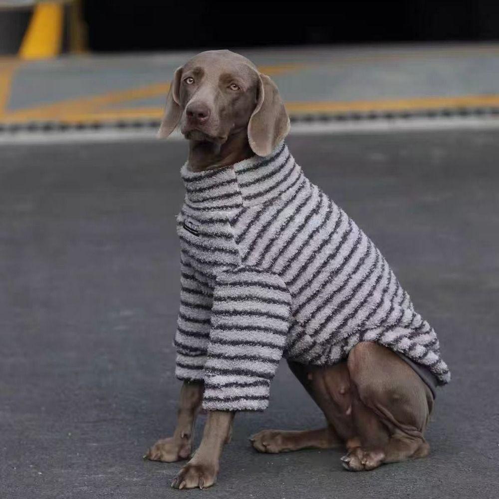 Winter Warm Dog Sweater Thickened Dog Two-Leg Tops Comfortable Fit Dog Jumper  Medium Large Dogs