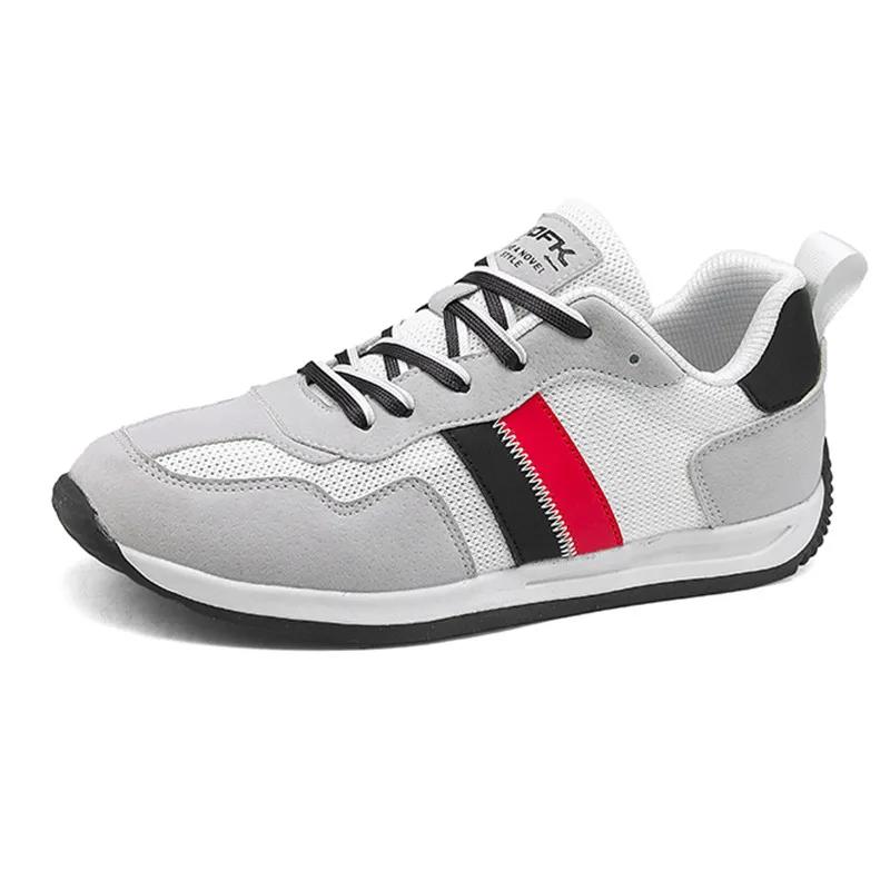 

Модные белые ретро-кроссовки для мужчин Дышащие мягкие мужские повседневные кроссовки На шнуровке Спортивная обувь Кроссовки Мужские zapatillas hombre 39