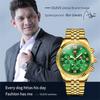 Fashion Quartz Watch Gift Stainless Steel Watchband Round-dial Wristwatch Calendar Luminous Small Second