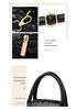 Crocodile Pattern Women's Shoulder Tote - European & American Retro Fashion with Zipper, Large Capacity