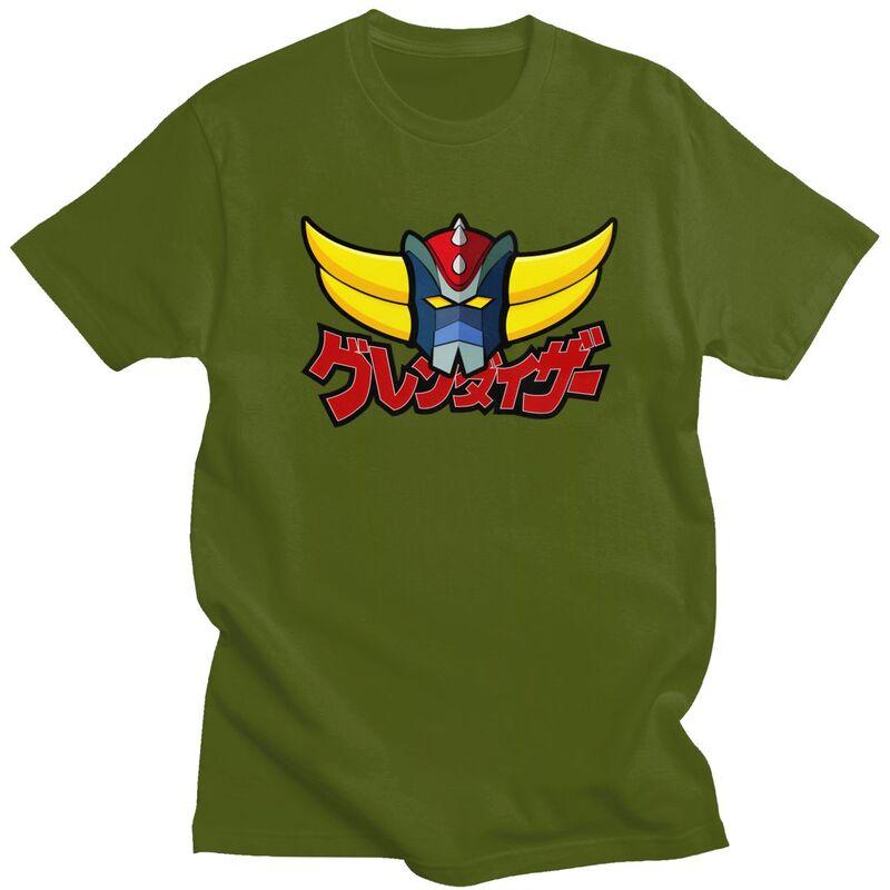 Custom Grendizer Avatar T Shirt for Men 100 Cotton Tshirt Tee Anime Goldorak Goldrake Ufo Robot Tshirt