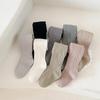 Eleganckie, dziewczęce rajstopy Chic Simplicity Kids Girl w jednolitym kolorze, modne, koreańskie legginsy, pończochy, jesień, wiosna, grube, bawełniane rajstopy
