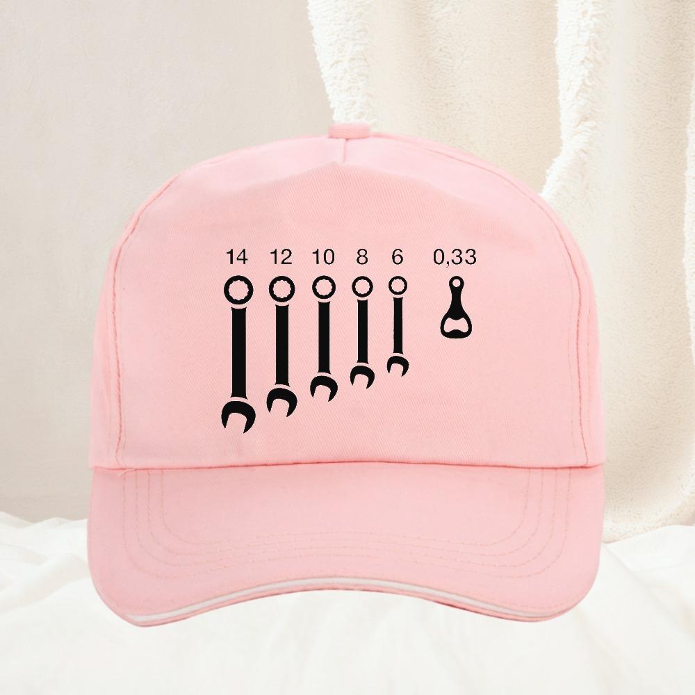 Schraubenschlüssel Schraubenschlüssel Bierflaschenöffner Werkzeuge Baseballkappe Verstellbar Unisex Sportmützen Bierflaschenöffner Papa Werkzeug Mütze