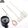 1Pc Mixer Rod Putty Powder Coating Paint Electric Mixer Rod Head Mixing Rod Mixer Drill Paint Stirring Rod Mortar Mixing Paddle