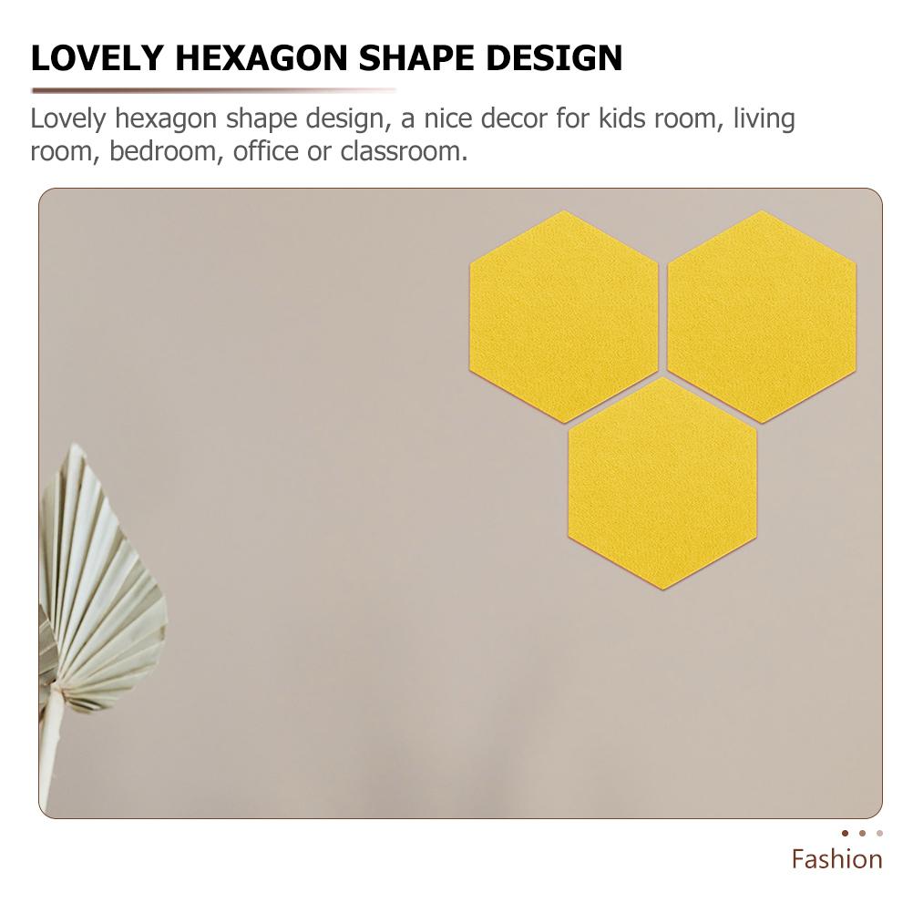 10 buc. Panou de izolare fonică din pâslă pentru studio, școală acustică, instrument simplu de reducere a materialului, știftul absorbant.