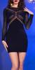 Mini Dress Crucia Noire - Chilirose - Outfits and Dresses