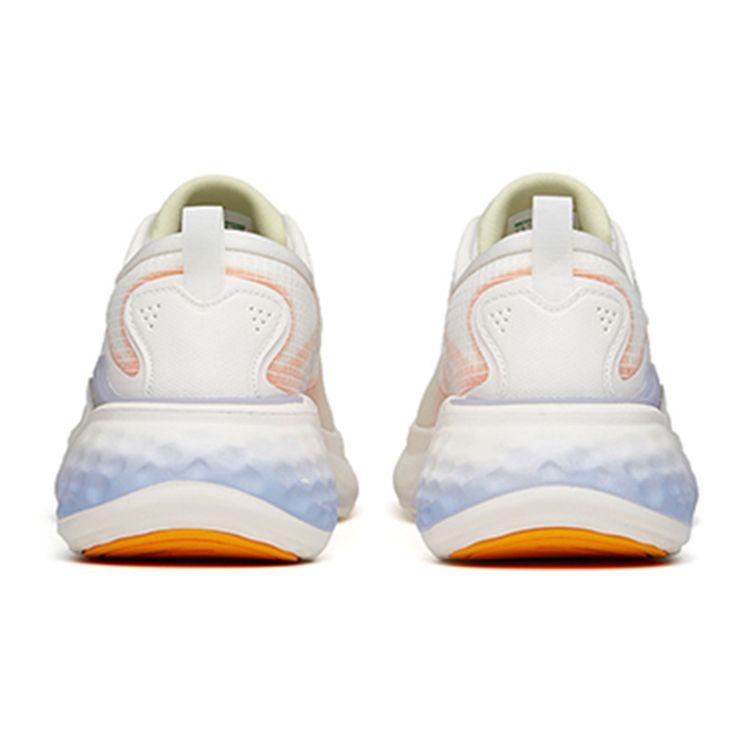 Anta Comfortable Breathable Sports Non-Slip Wear-Resistant Lightweight Low-Top Running Shoes Women Sneaker White Yellow 122145556S-5