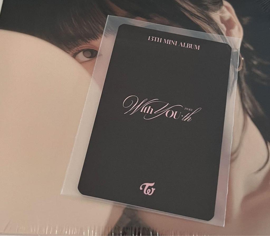 [USED] TWICE With YOU-th Digipack Ver. Momo BDM Bonus