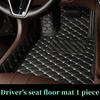 Car Floor Mats  Artificial Leather For Jeep Cherokee 2014 2015 2016 2017 Auto Carpets Foot Coche Interior Accessories