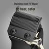Retro Gradient Oil Head Electric Hair Clipper & Scissors for Professional Hairstylists