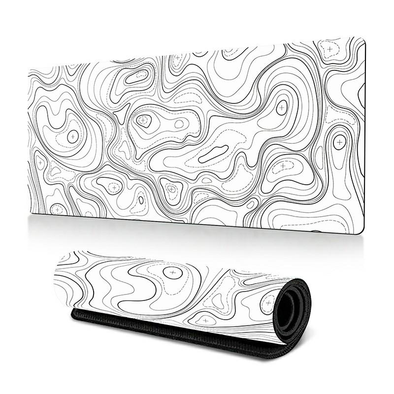 400*900*3mm Large Mouse Pad Thermal Transfer Printing Abstract Pattern Desktop Mat B