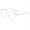 Fashion Polygonal Anti Blue Light Presbyopia Glasses For Women Men Computer Presbyopia Hyperopia Reading Eyeglasses