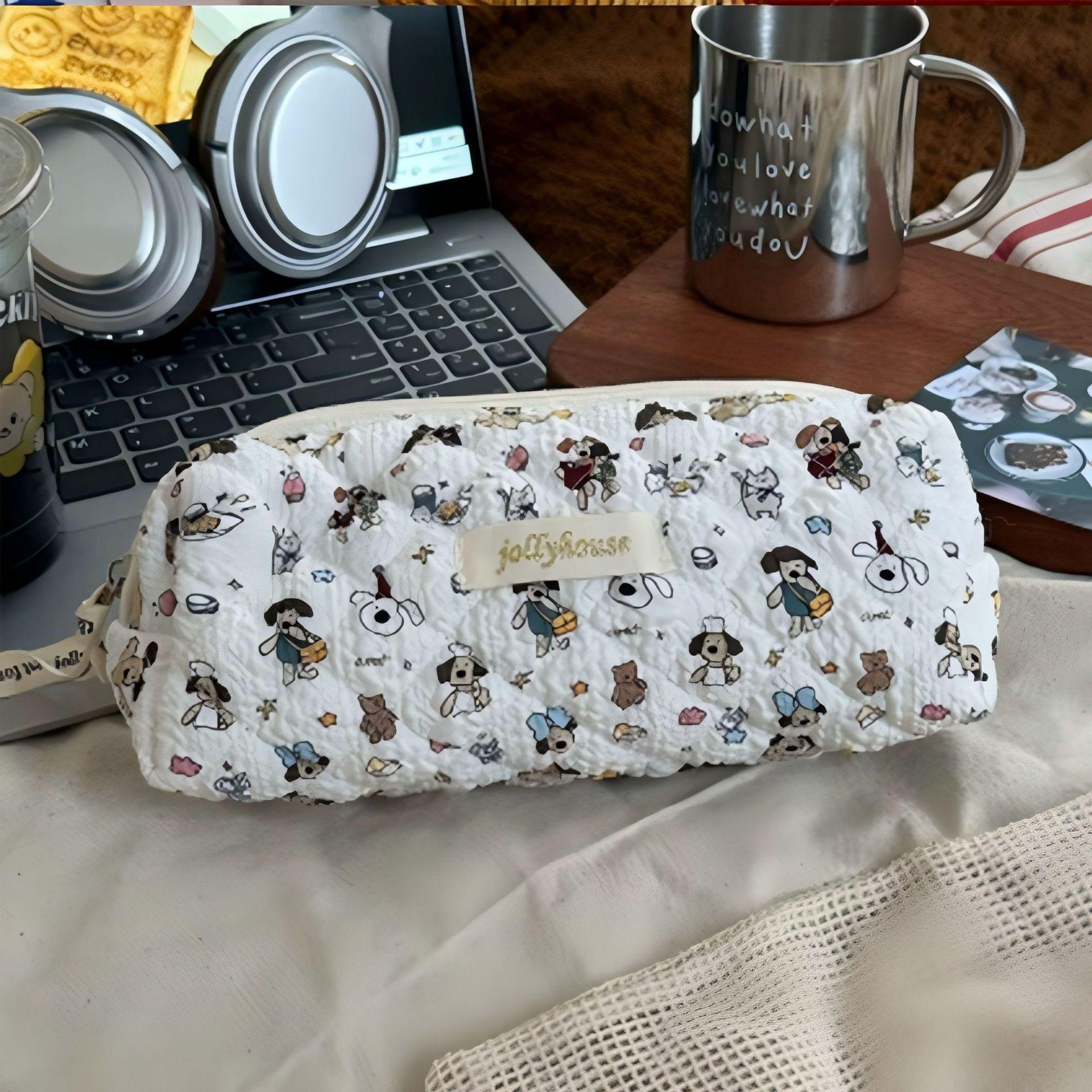 

Пенал в корейском стиле большой вместимости для школьниц