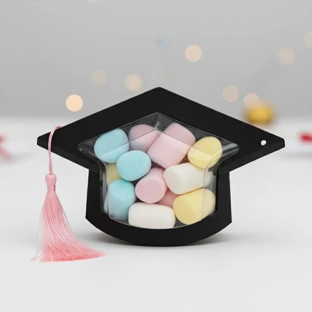 5/10Pcs Portable Graduation Candy Dome Creative Gift Packing Box  School Ceremony Party
