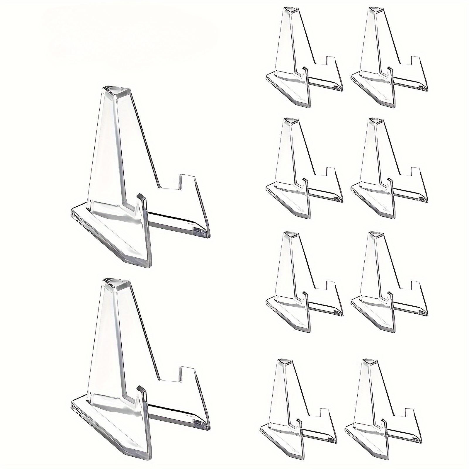 5pcs Acrylic Display Stands, Display Bases, Small Collectible Display Platforms, Multifunctional Holders for Collectibles